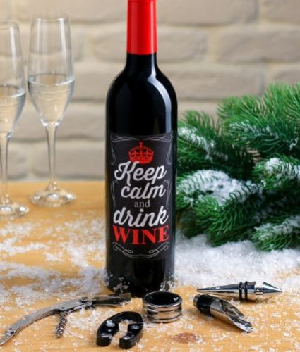 Набор для вина "Keep calm" арт.41158059 фото 3